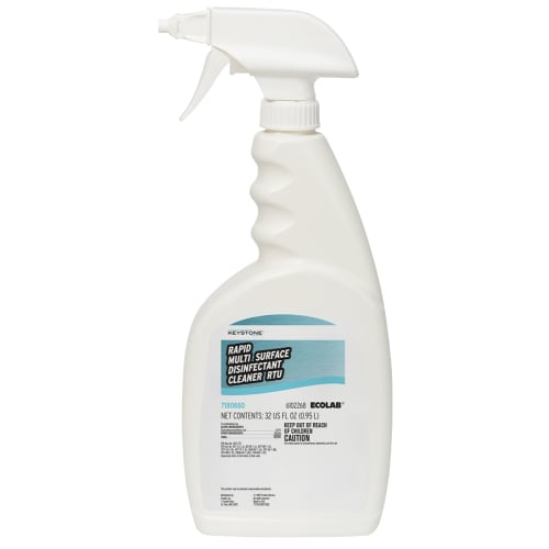 Keystone Rapid Multi-Surface Disinfectant Cleaner, 32 oz, #6102268